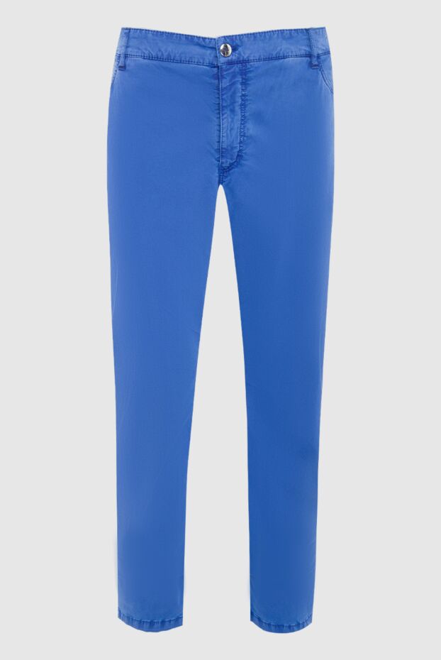 Zilli man blue cotton trousers for men buy with prices and photos 152873 - photo 1