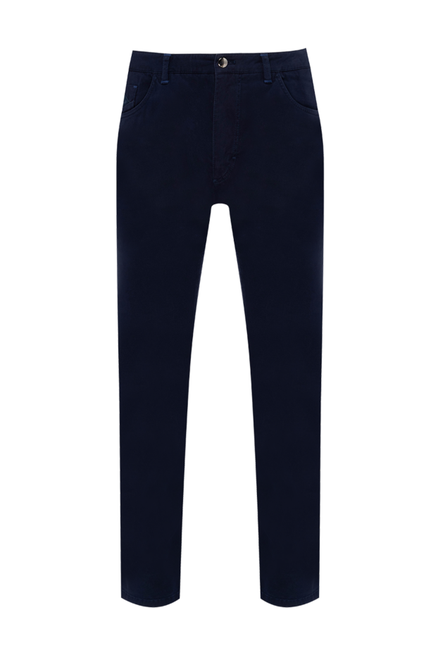 Zilli мужские джинсы из хлопка синие мужские купить с ценами и фото 152882 - фото 1