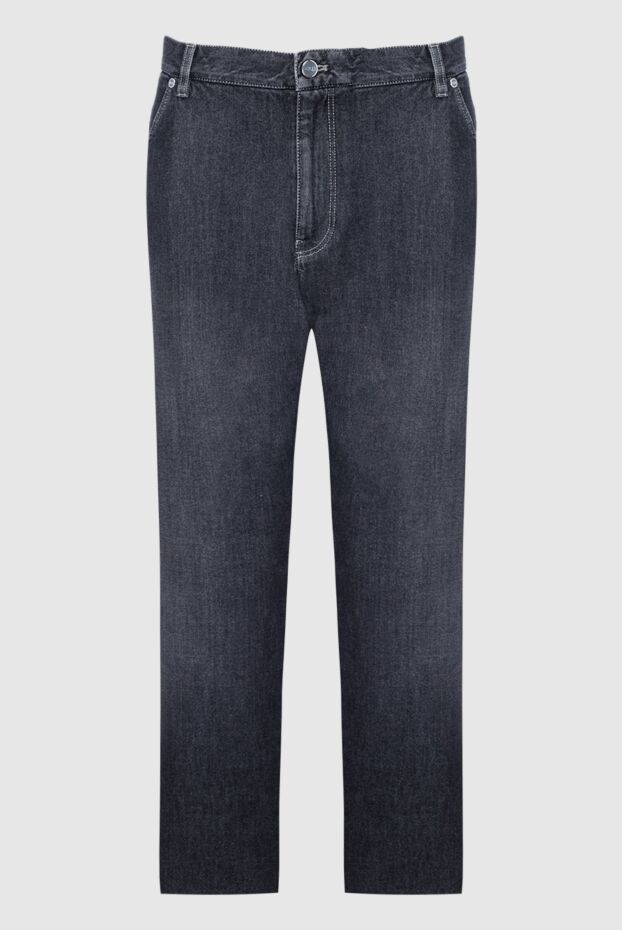 Zilli man men's gray cotton and polyamide jeans buy with prices and photos 152888 - photo 1