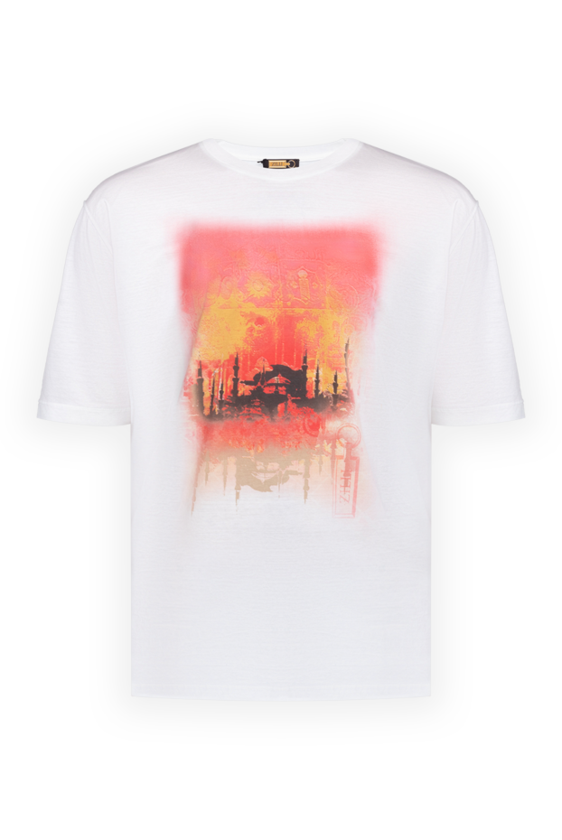 Zilli white cotton t-shirt for men 152923 - photo 1