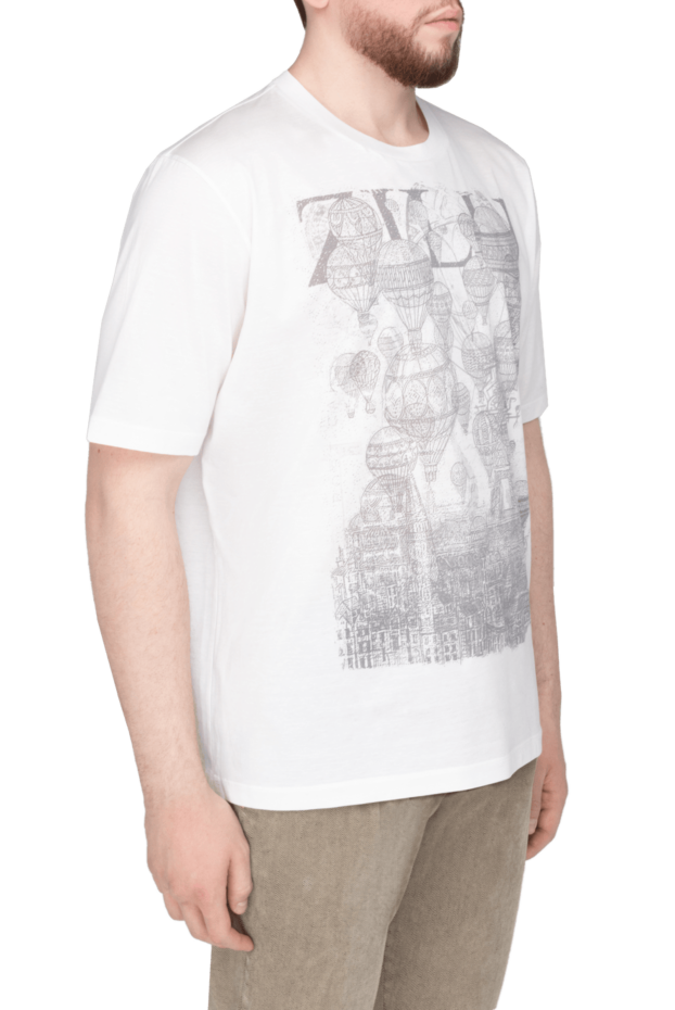 Zilli t-shirt with large print and engraving style pattern 152925 - photo 3