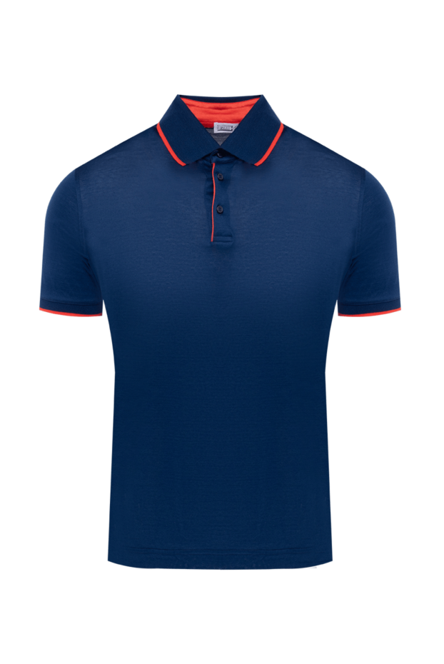 Zilli man cotton polo blue for men buy with prices and photos 153058 - photo 1