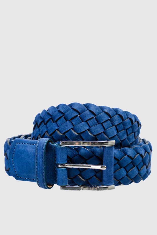 Cesare di Napoli man blue leather belt for men buy with prices and photos 153106 - photo 1
