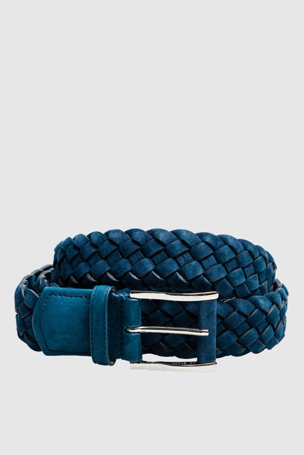 Cesare di Napoli man leather belt blue for men buy with prices and photos 153112 - photo 1