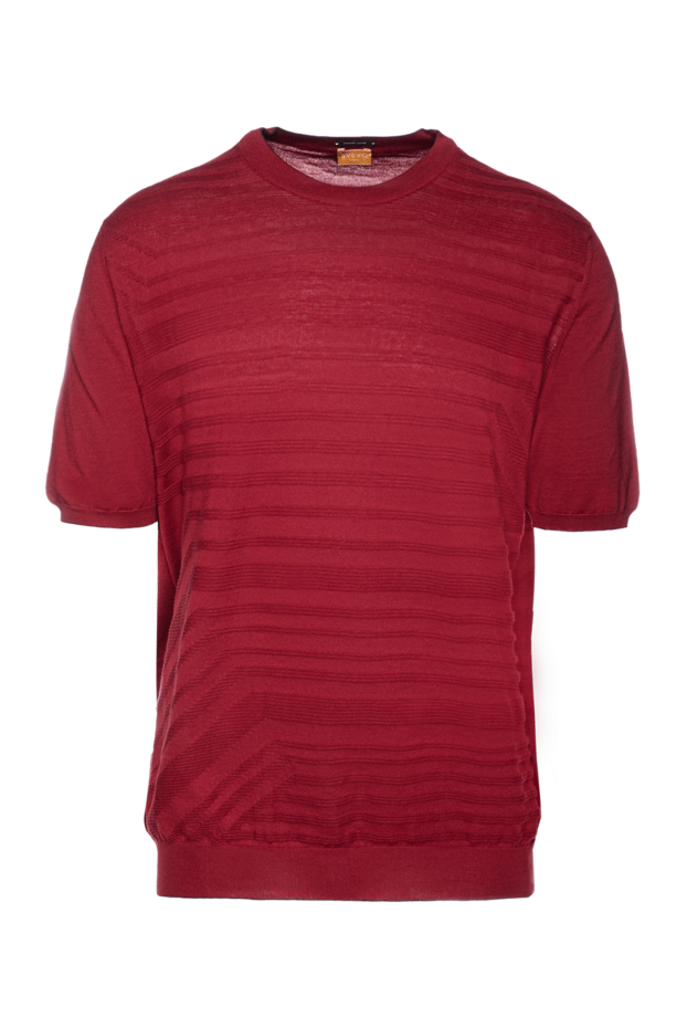 Svevo man red short sleeve cotton jumper for men buy with prices and photos 153335 - photo 1