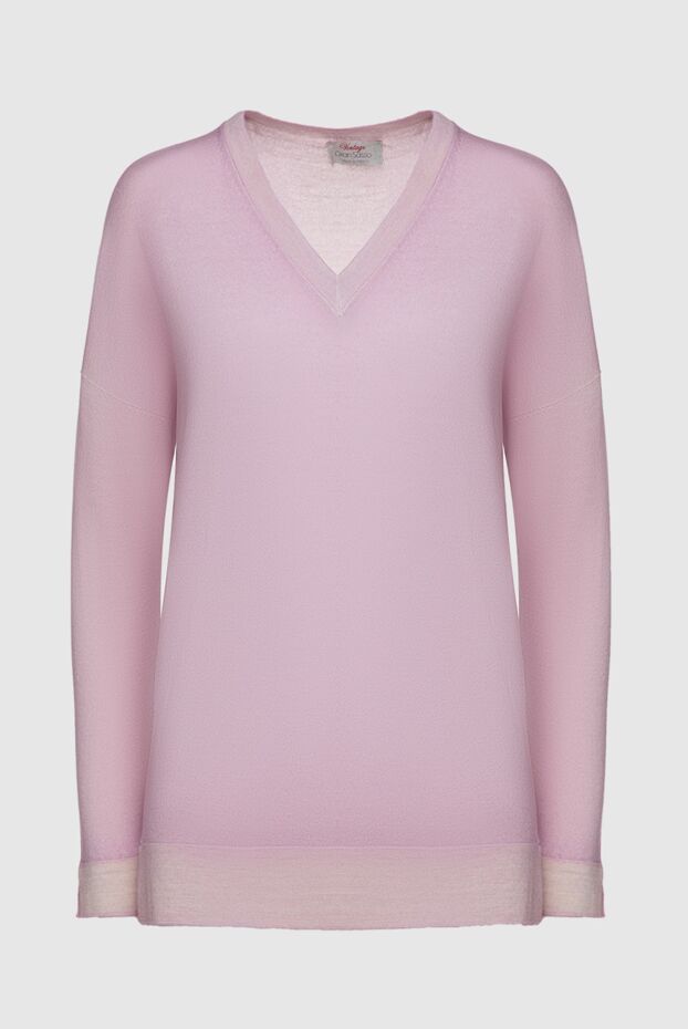 Gran Sasso woman pink wool jumper for women buy with prices and photos 153801 - photo 1