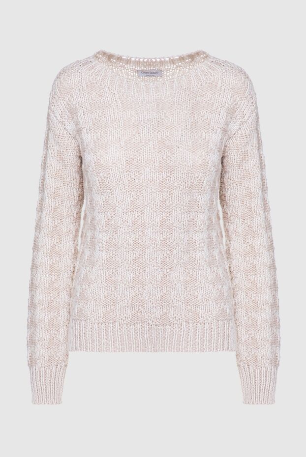 Gran Sasso woman pink wool and nylon jumper for women buy with prices and photos 153802 - photo 1