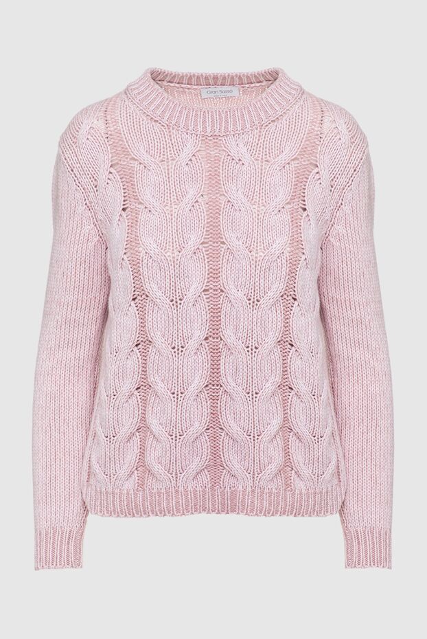 Gran Sasso woman pink jumper for women buy with prices and photos 153804 - photo 1
