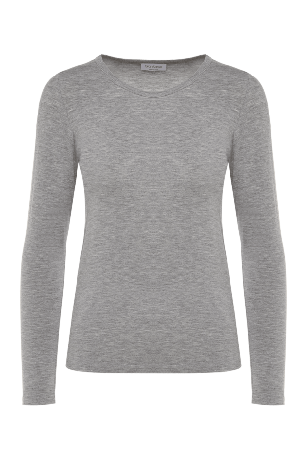 Gran Sasso woman gray viscose jumper for women buy with prices and photos 153806 - photo 1