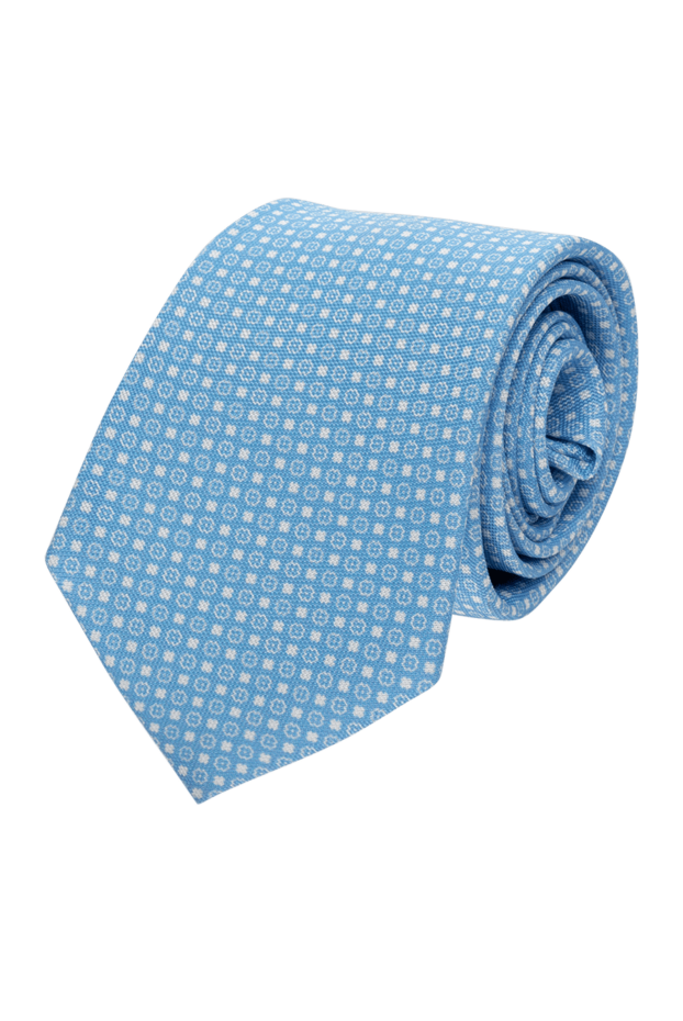 Corneliani чоловічі краватка з шовку блакитна чоловіча купити фото з цінами 153835 - фото 1