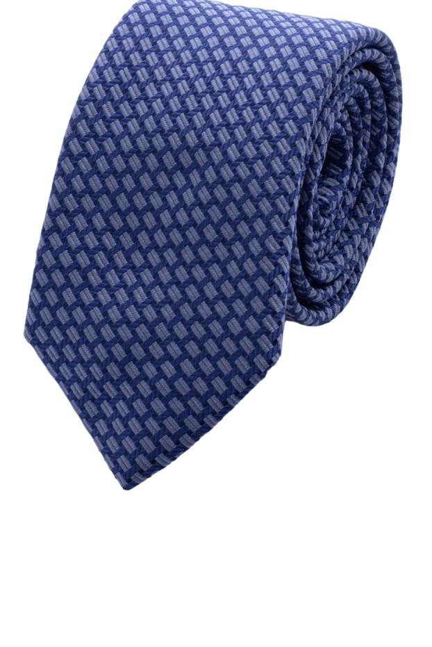 Corneliani чоловічі краватка з шовку синя чоловіча купити фото з цінами 153844 - фото 1