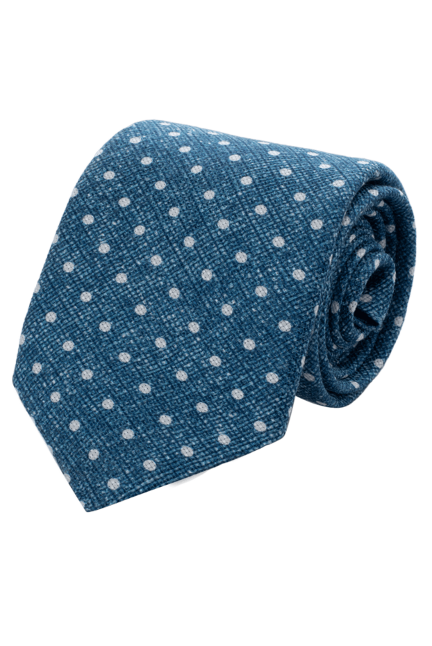 Corneliani мужские галстук из шелка и льна зеленый мужской купить с ценами и фото 153850 - фото 1
