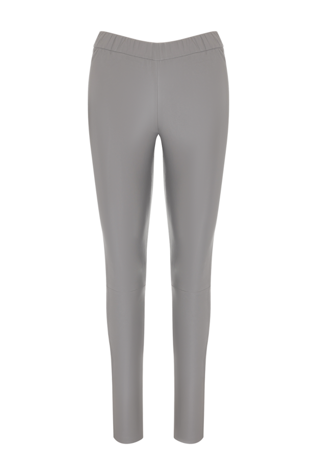 Max&Moi woman gray leather trousers for women buy with prices and photos 153958 - photo 1