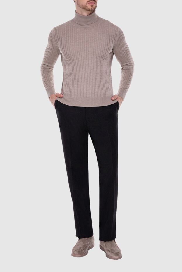 Zilli black pants for men 154055 - photo 2