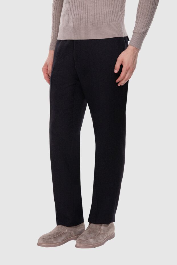 Zilli black pants for men 154055 - photo 3