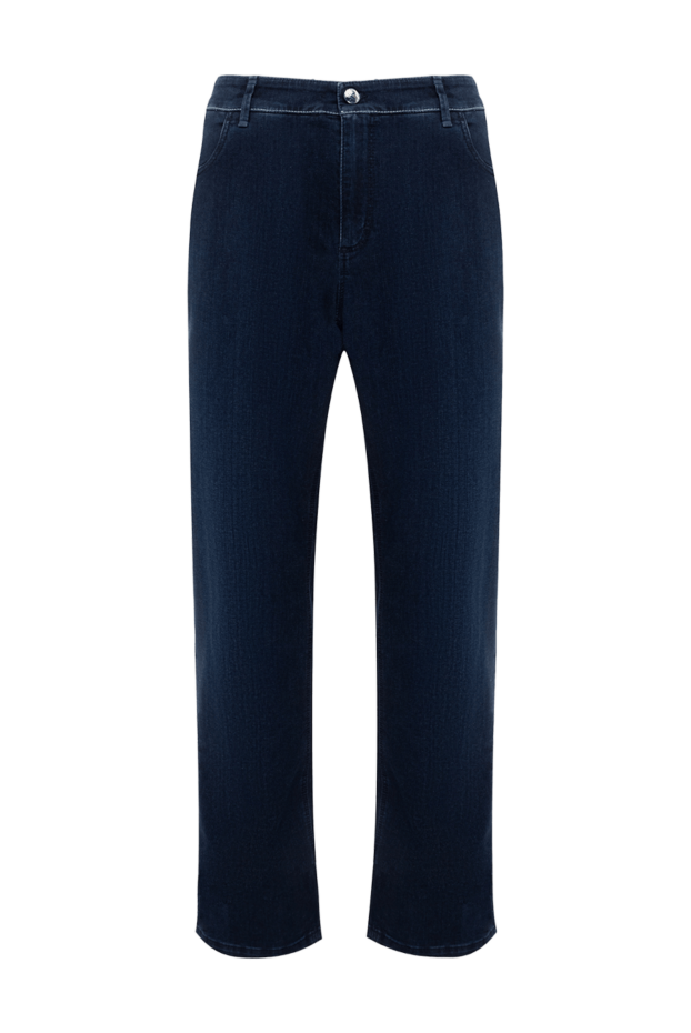 Zilli deep blue jeans with decorative pocket trim 154122 - photo 1