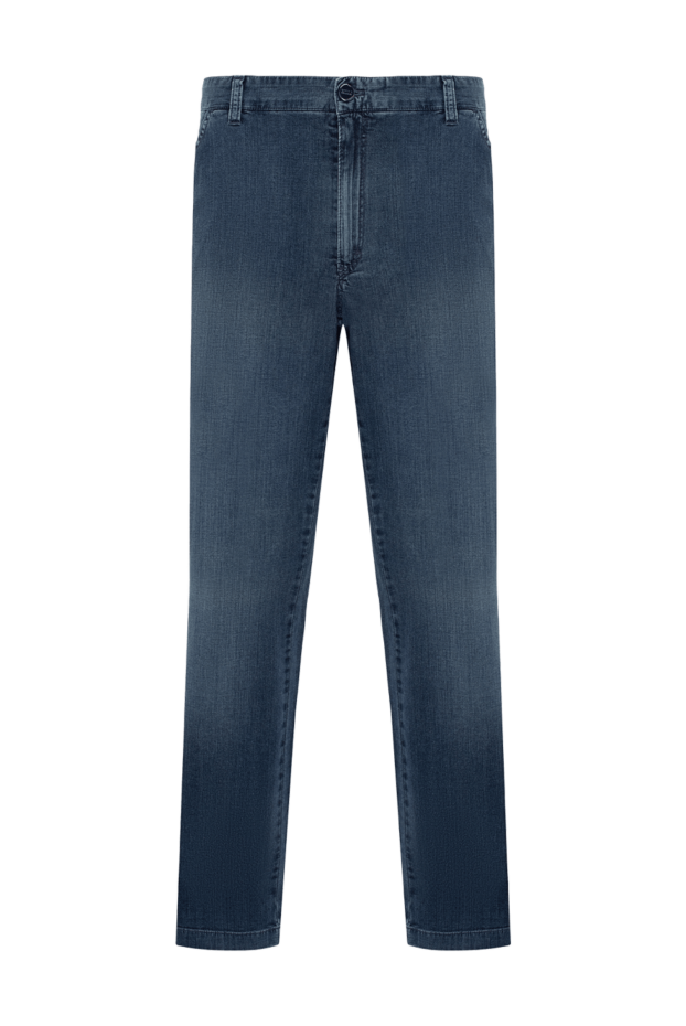 Zilli мужские джинсы из хлопка синие мужские купить с ценами и фото 154142 - фото 1