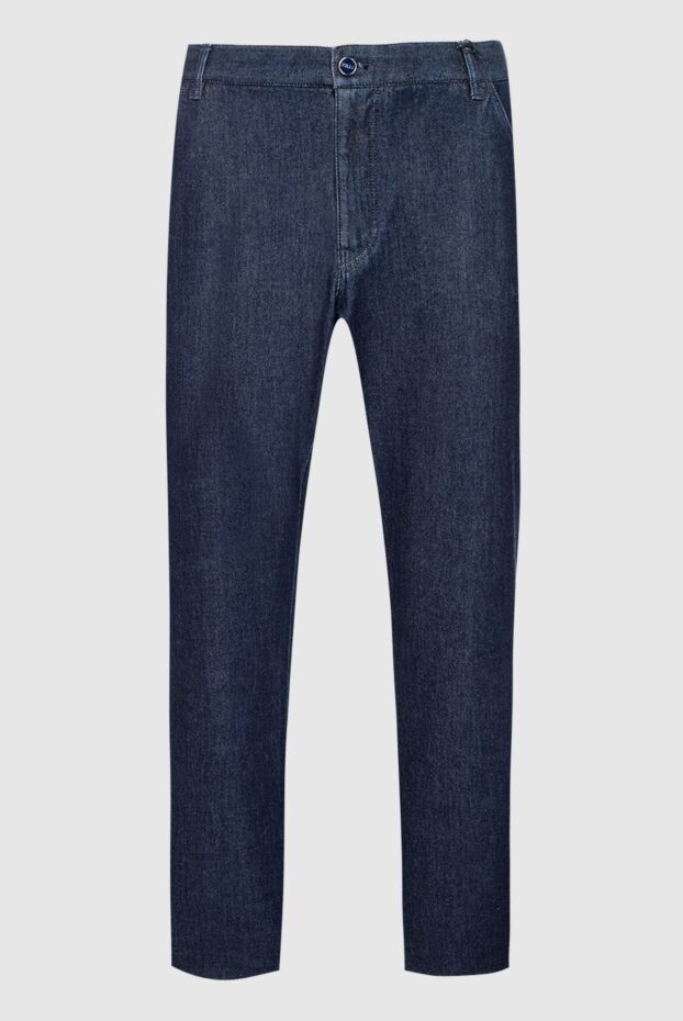 Zilli straight jeans made of thick denim without decorative trim 154143 - photo 1