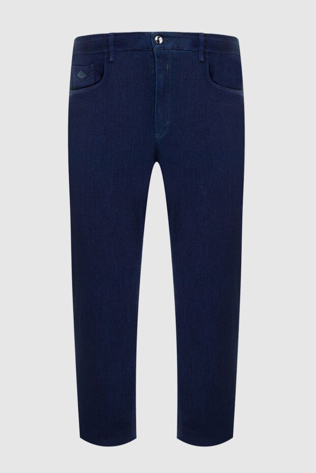 Zilli man cotton and polyamide jeans blue for men buy with prices and photos 154154 - photo 1