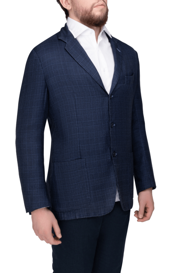 Kiton men's blue coupe jacket 154261 - photo 3