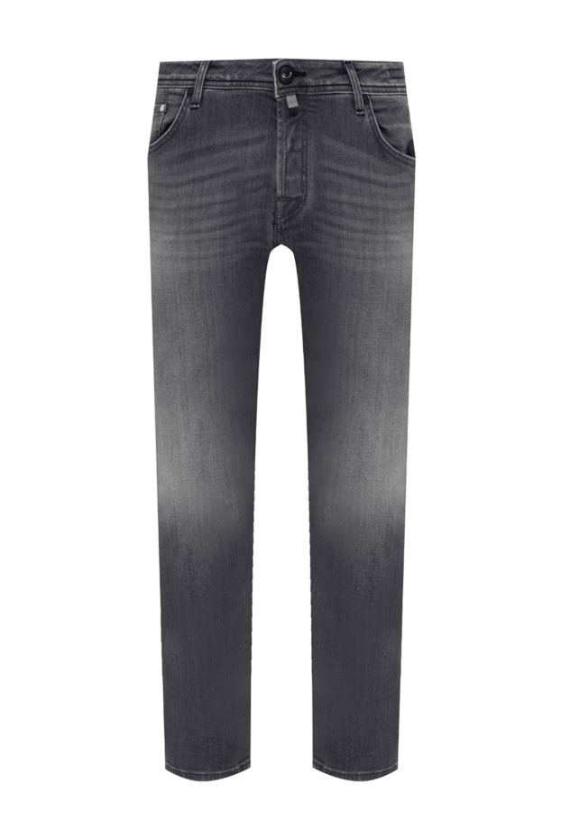 Jacob Cohen чоловічі джинси з бавовни та еластану сірі чоловічі купити фото з цінами 154303 - фото 1