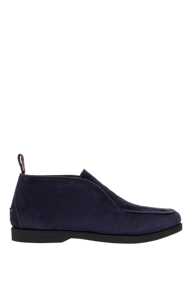 Kiton man blue nubuck boots for men buy with prices and photos 154419 - photo 1