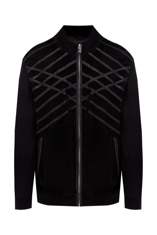Torras black suede cardigan for men 154559 - photo 1