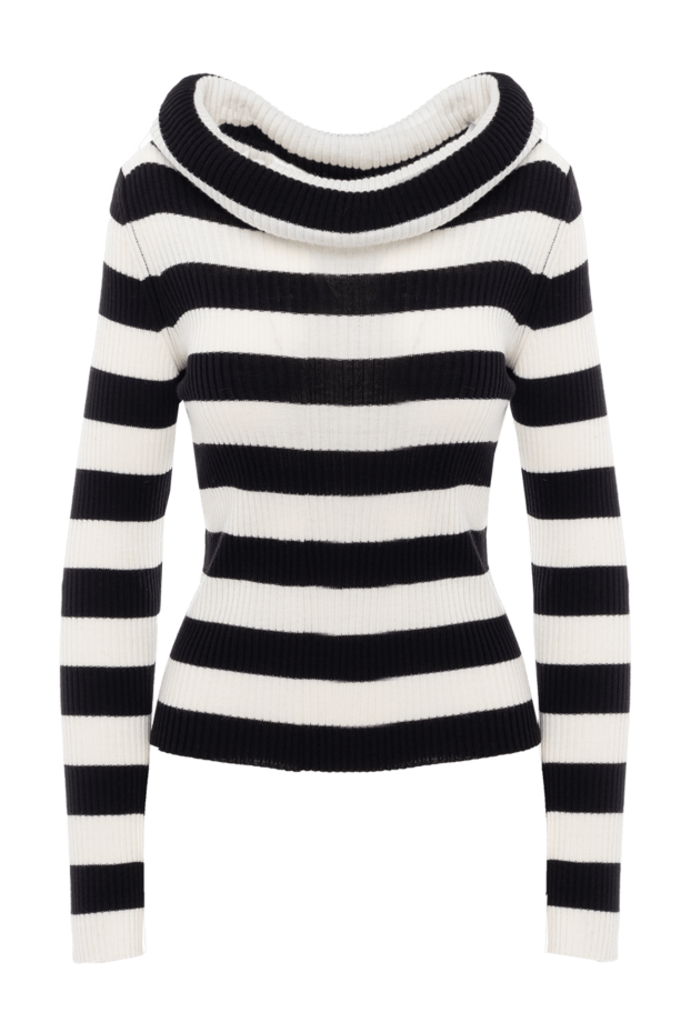 MSGM woman black wool and acrylic jumper for women buy with prices and photos 154635 - photo 1