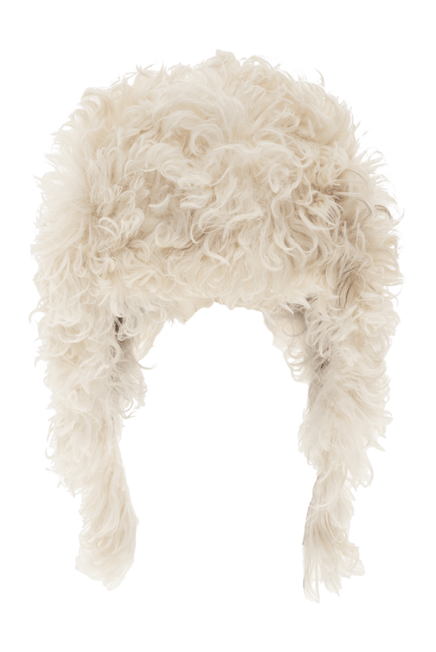 FG Furs warm fur and leather women's ushanka with hand-trimmed seams 154869 - photo 1
