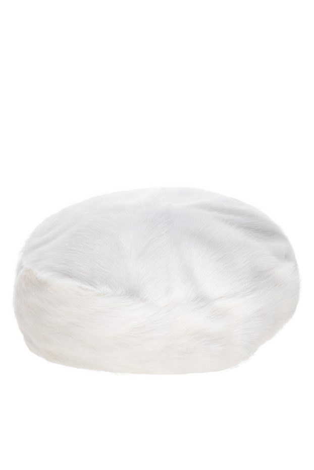 FG Furs white women's fur beret 154875 - photo 1