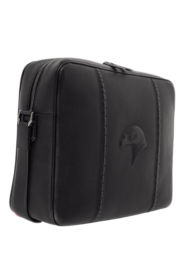 Stefano Ricci shoulder bag made of genuine leather black for men 154910 - photo 3