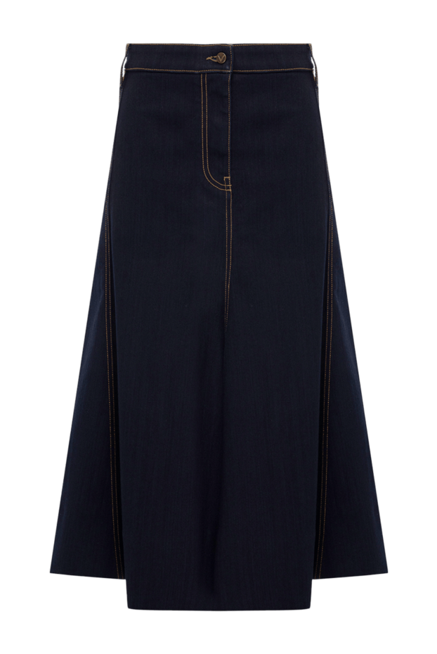 Valentino woman blue cotton skirt for women buy with prices and photos 154942 - photo 1