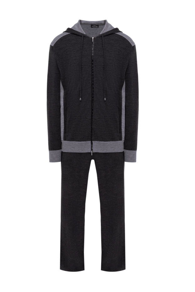 Cesare di Napoli man men's sports suit made of wool, silk and cashmere, gray buy with prices and photos 155017 - photo 1