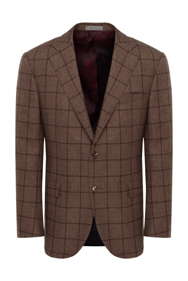 Corneliani чоловічі піджак із вовни коричневий чоловічий купити фото з цінами 155029 - фото 1