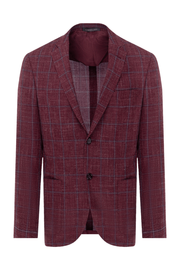 Corneliani man men's burgundy jacket buy with prices and photos 155036 - photo 1