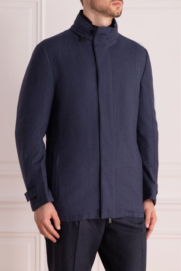 Corneliani gray wool coat for men 155049 - photo 3