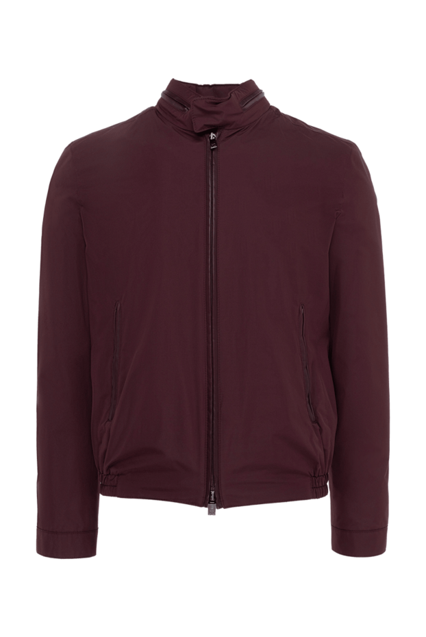 Corneliani мужские куртка из полиэстера бордовая мужская купить с ценами и фото 155069 - фото 1