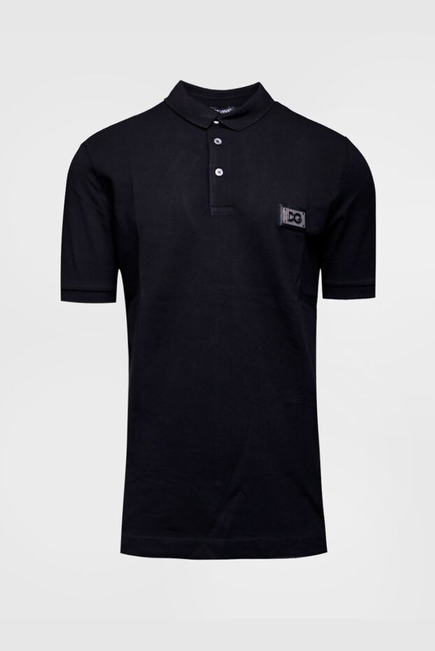 Dolce & Gabbana man cotton polo black for men buy with prices and photos 155330 - photo 1