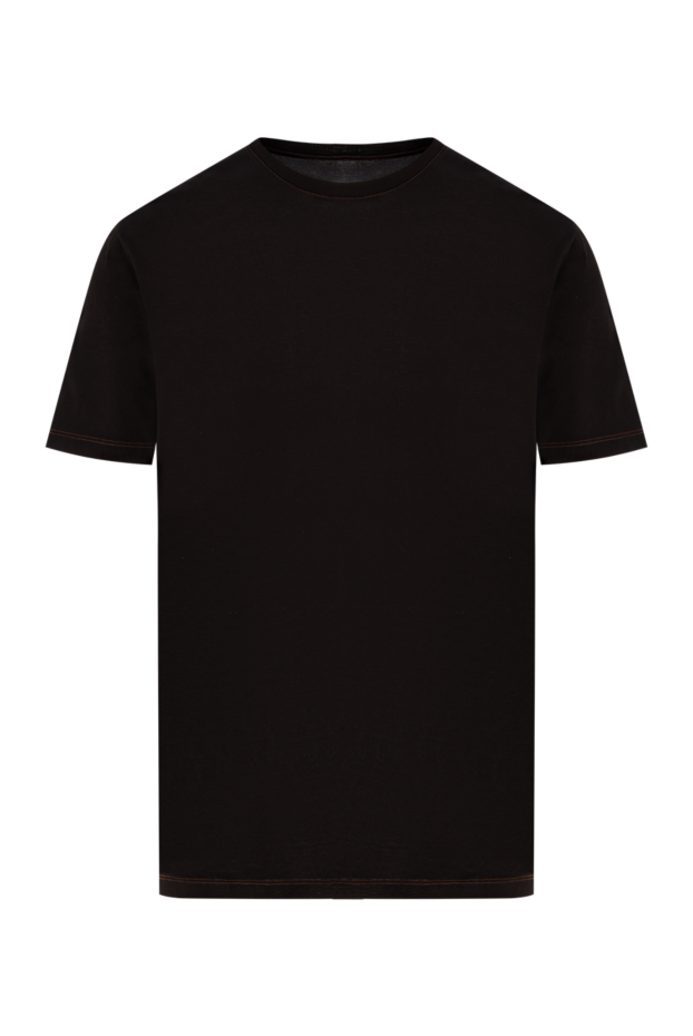 Cesare di Napoli men's orange cotton t-shirt (markdown) 196973 - photo 1
