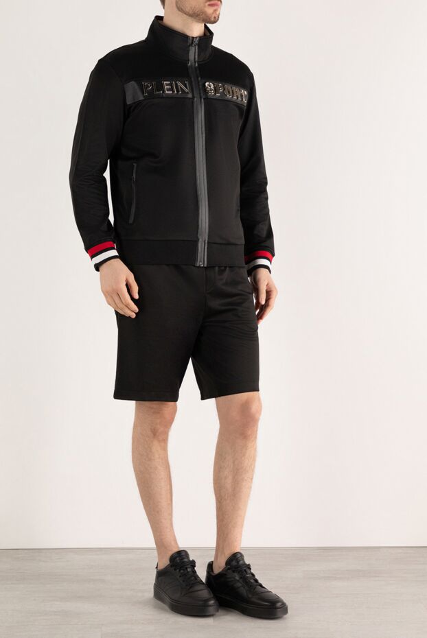 Plein Sport men's sports suit made of polyamide black 155418 - photo 3