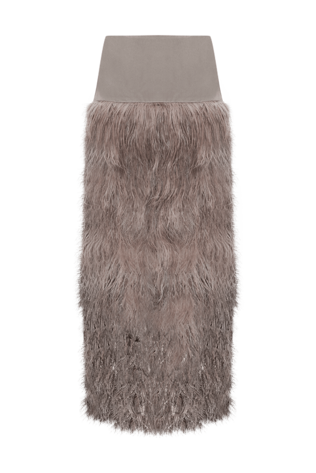 Tom Ford женские юбка из шелка серая женская купить с ценами и фото 155423 - фото 1
