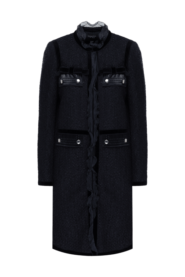 Giambattista Valli женские пальто из хлопка и шелка черное женское купить с ценами и фото 155427 - фото 1