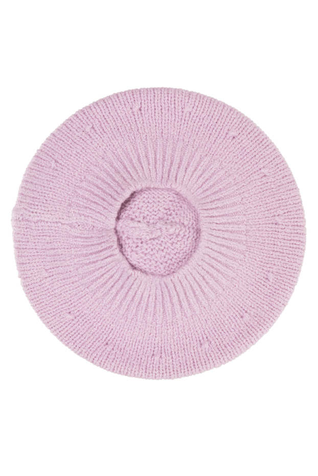 Max&Moi lilac beret for women with pompom 155445 - photo 3