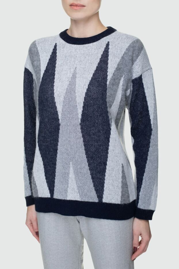 Panicale gray womens patterned jumper 155469 - photo 3