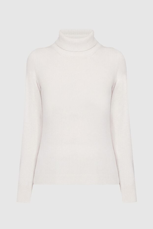 Panicale pink womens fitted cashmere jumper 155471 - photo 1
