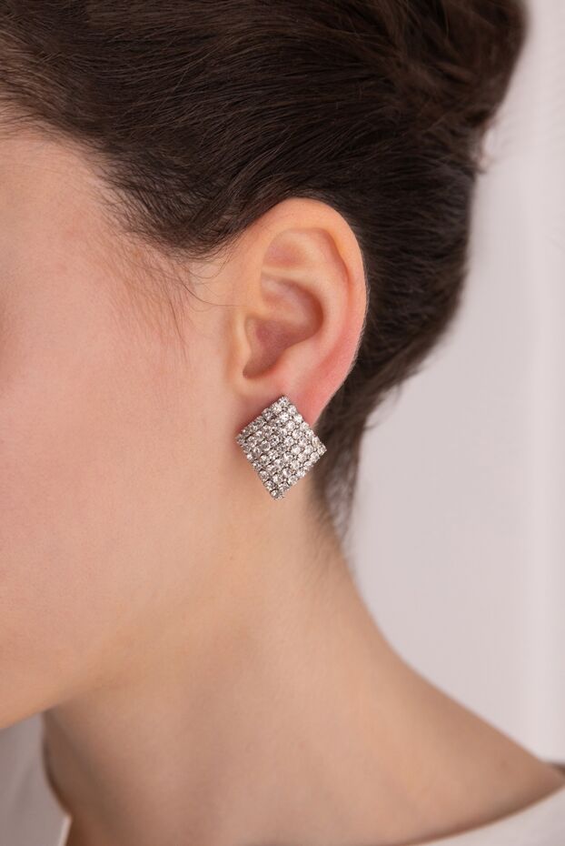 Annabella woman earrings gray for women buy with prices and photos 155534 - photo 2