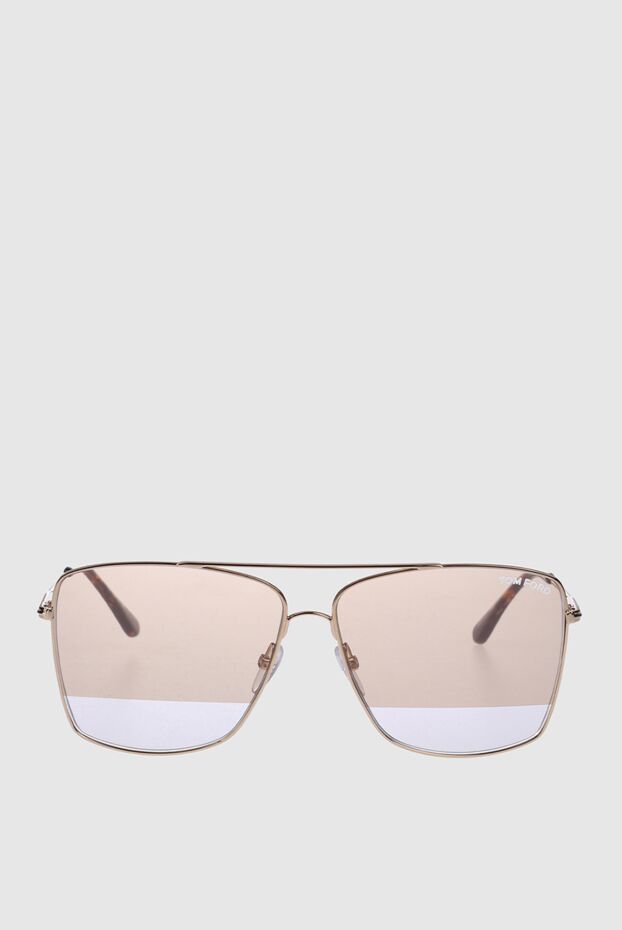 Tom Ford мужские очки из пластика и металла коричневые купить с ценами и фото 155696 - фото 1