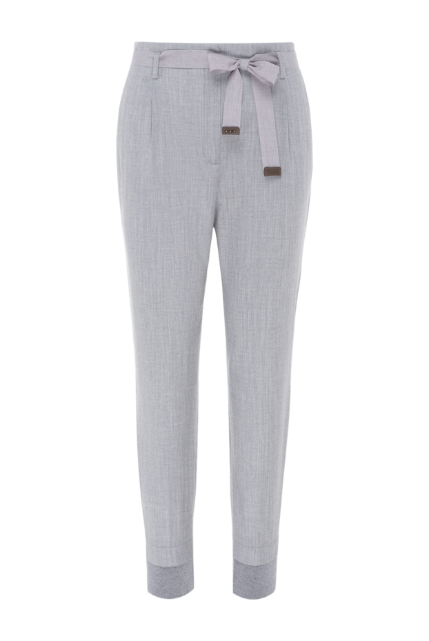 Peserico woman gray trousers for women buy with prices and photos 155914 - photo 1