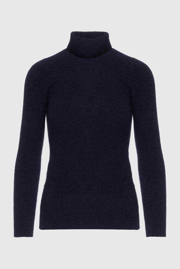 Panicale dark blue knitted turtleneck with a fitted silhouette 155975 - photo 1