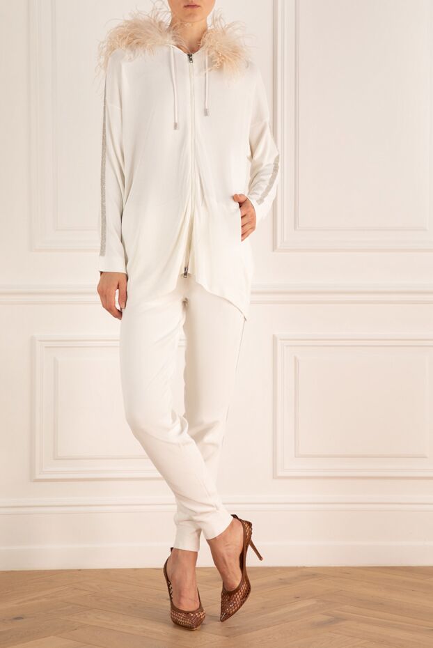 Panicale woman white women's walking suit made of viscose and elastane buy with prices and photos 155984 - photo 2